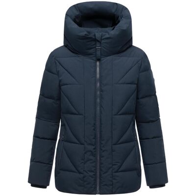 MARIKOO Winter Steppjacke "Kuschelnasee 16" Navy S MARIKOO Winter Steppjacke "Kuschelnasee 16" Navy S