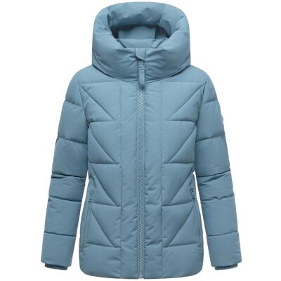 MARIKOO Winter Steppjacke "Kuschelnasee 16" Powder Blue M MARIKOO Winter Steppjacke "Kuschelnasee 16" Powder Blue M