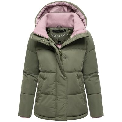MARIKOO Steppjacke im Colourblocking-Style "Omariaa 16" Olive Leaf XS MARIKOO Steppjacke im Colourblocking-Style "Omariaa 16" Olive Leaf XS
