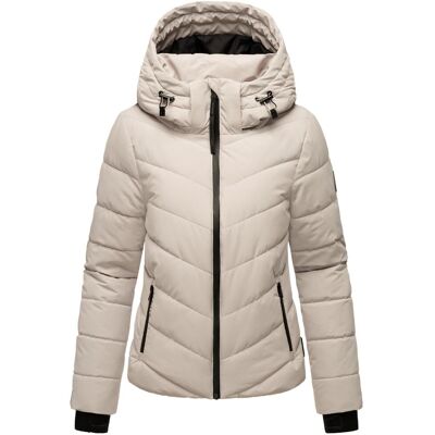 MARIKOO Steppjacke mit Kapuze "Samuiaa XVI" Light Grey XS MARIKOO Steppjacke mit Kapuze "Samuiaa XVI" Light Grey XS
