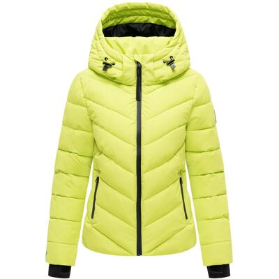 MARIKOO Steppjacke mit Kapuze "Samuiaa XVI" Lime M MARIKOO Steppjacke mit Kapuze "Samuiaa XVI" Lime M