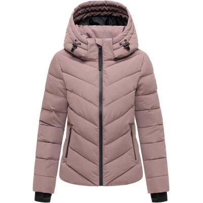 MARIKOO Steppjacke mit Kapuze "Samuiaa XVI" Mauve S MARIKOO Steppjacke mit Kapuze "Samuiaa XVI" Mauve S