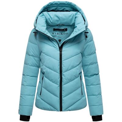 MARIKOO Steppjacke mit Kapuze "Samuiaa XVI" Sky Blue XS MARIKOO Steppjacke mit Kapuze "Samuiaa XVI" Sky Blue XS
