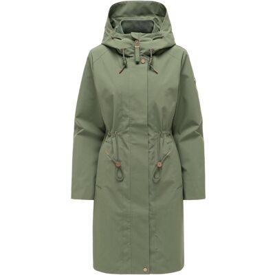 MARIKOO Parka mit Taillenzugkordeln "Zilandaa 16" Olive Leaf M MARIKOO Parka mit Taillenzugkordeln "Zilandaa 16" Olive Leaf M