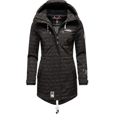 Marikoo Wasserdichte Softshell-Jacke mit Kapuze Marikoo Wasserdichte Softshell-Jacke mit Kapuze