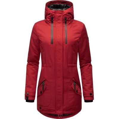 NAVAHOO Winterparka mit Kapuze "Avrille II" Blood Red M NAVAHOO Winterparka mit Kapuze "Avrille II" Blood Red M
