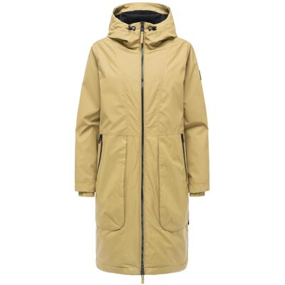 NAVAHOO Leichter Übergangsmantel mit Kapuze "Edelumhang 14" Urban Khaki M NAVAHOO Leichter Übergangsmantel mit Kapuze "Edelumhang 14" Urban Khaki M