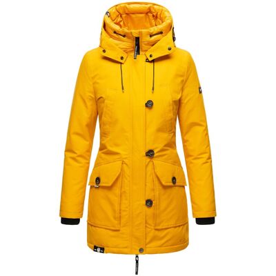 Navahoo Freezestoorm Gelbe Winterjacke - Wintermantel Navahoo Freezestoorm Gelbe Winterjacke - Wintermantel