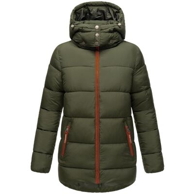 NAVAHOO Wattewölkchen Grüne Winterjacke - Damen NAVAHOO Wattewölkchen Grüne Winterjacke - Damen