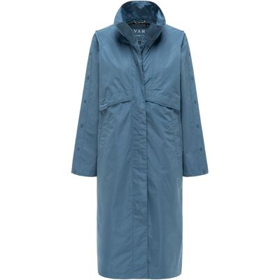 NAVAHOO Oversized Parka mit krempelbaren Ärmeln "Zenblüte 14" Dusty Blue XXXL NAVAHOO Oversized Parka mit krempelbaren Ärmeln "Zenblüte 14" Dusty Blue XXXL