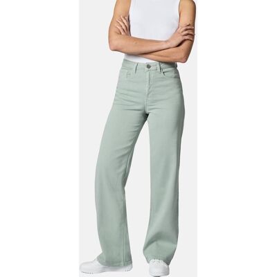 PEAK TIME Lange Hose "Cyrele" Wide Leg Gaia Green W26/L30 PEAK TIME Lange Hose "Cyrele" Wide Leg Gaia Green W26/L30