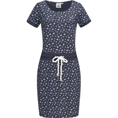 PEAK TIME Leichtes Sommerkleid "L80023" Blue Melange Flowers S PEAK TIME Leichtes Sommerkleid "L80023" Blue Melange Flowers S