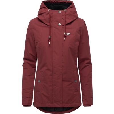 RAGWEAR Winter Kurzmantel mit Kapuze "Alvena YOUMODO" Wine Red XXXL RAGWEAR Winter Kurzmantel mit Kapuze "Alvena YOUMODO" Wine Red XXXL