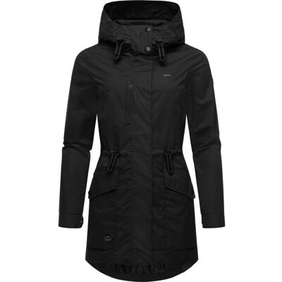 RAGWEAR Wasserdichte Outdoorjacke mit Kapuze "Alysa" Black M RAGWEAR Wasserdichte Outdoorjacke mit Kapuze "Alysa" Black M