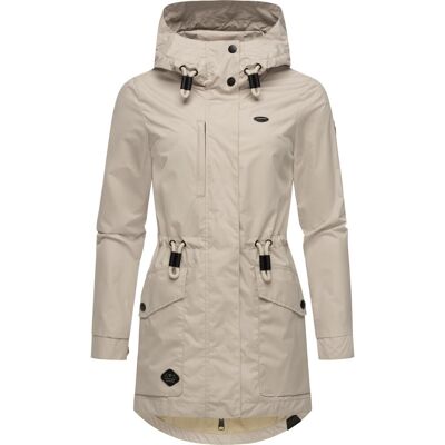 RAGWEAR Wasserdichte Outdoorjacke mit Kapuze "Alysa" Bone L RAGWEAR Wasserdichte Outdoorjacke mit Kapuze "Alysa" Bone L