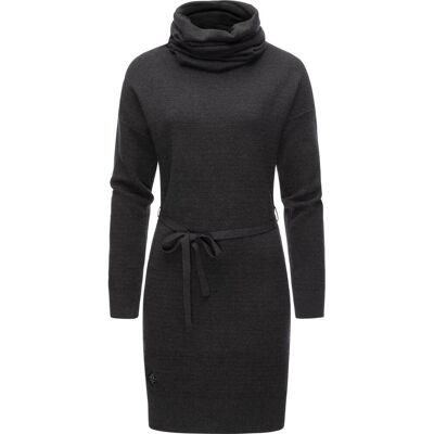 RAGWEAR Weiches Strickkleid "Babett Dress Intl." Dark Grey XL RAGWEAR Weiches Strickkleid "Babett Dress Intl." Dark Grey XL
