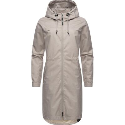 RAGWEAR Wasserdichte Übergangsjacke Parka mit Kapuze "Belinka" Bone24 XXXL RAGWEAR Wasserdichte Übergangsjacke Parka mit Kapuze "Belinka" Bone24 XXXL