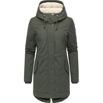 RAGWEAR Winter Kurzmantel mit verstellbarer Kapuze "Cannas YOUMODO" Dark Olive L RAGWEAR Winter Kurzmantel mit verstellbarer Kapuze "Cannas YOUMODO" Dark Olive L