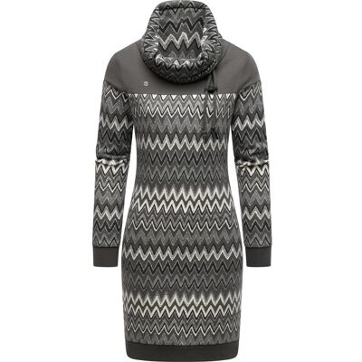 RAGWEAR Jersey Kleid mit Schlauchkragen "Chlloe Zig Zag YOUMODO" Grey M RAGWEAR Jersey Kleid mit Schlauchkragen "Chlloe Zig Zag YOUMODO" Grey M