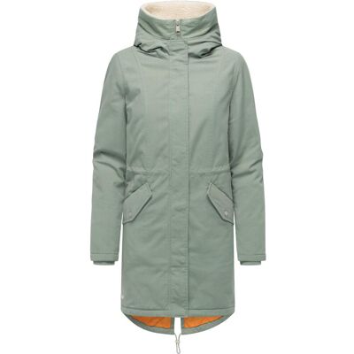 RAGWEAR Damen Mantel mit Rucksack-Trägern "Coogle YOUMODO" Dusty Green M RAGWEAR Damen Mantel mit Rucksack-Trägern "Coogle YOUMODO" Dusty Green M