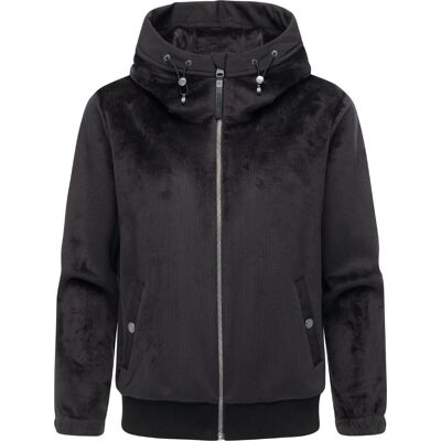 RAGWEAR Übergangsjacke Plüschjacke mit kuscheligem Teddyfell-Innenfutter "Cousy Short Bonded" Black S RAGWEAR Übergangsjacke Plüschjacke mit kuscheligem Teddyfell-Innenfutter "Cousy Short Bonded" Black S
