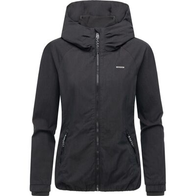 RAGWEAR Leichte Outdoorjacke mit Kapuze "Dizzie A YOUMODO" Black S RAGWEAR Leichte Outdoorjacke mit Kapuze "Dizzie A YOUMODO" Black S