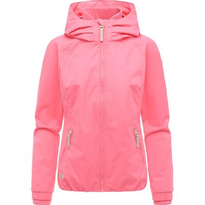 RAGWEAR Wasserdichte Übergangsjacke mit Kapuze "Dizzie" Pink26 4XL RAGWEAR Wasserdichte Übergangsjacke mit Kapuze "Dizzie" Pink26 4XL
