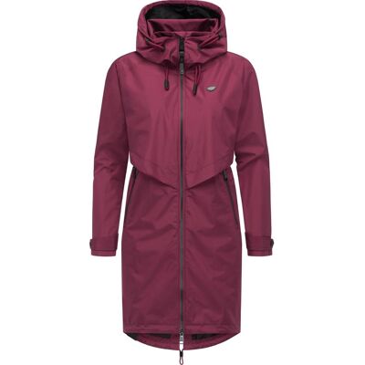RAGWEAR Wasserdichter Oversized Übergangsparka mit Kapuze "Frodik" Wine25 M RAGWEAR Wasserdichter Oversized Übergangsparka mit Kapuze "Frodik" Wine25 M