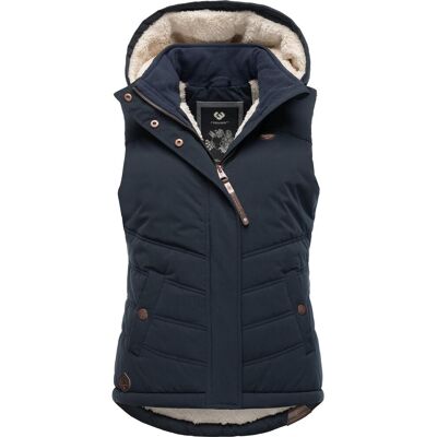 RAGWEAR Wasserdichte Steppweste mit abnehmbarer Kapuze "Hesty" Navy22 L RAGWEAR Wasserdichte Steppweste mit abnehmbarer Kapuze "Hesty" Navy22 L