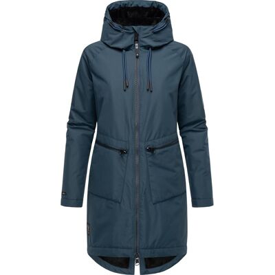 RAGWEAR Wasserdichter Wintermantel mit Kapuze "Holstic" Night Blue M RAGWEAR Wasserdichter Wintermantel mit Kapuze "Holstic" Night Blue M