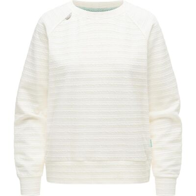 RAGWEAR Leichter Pullover "Joann Crepe" Ivory S RAGWEAR Leichter Pullover "Joann Crepe" Ivory S