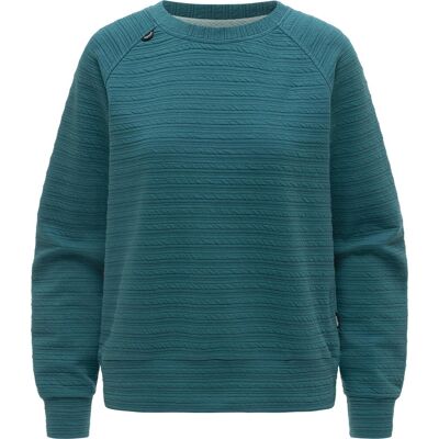 RAGWEAR Leichter Pullover "Joann Crepe" Ocean Green XL RAGWEAR Leichter Pullover "Joann Crepe" Ocean Green XL