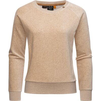 RAGWEAR Pullover in Cord-Optik "Johanka Velvet" Sand 4XL RAGWEAR Pullover in Cord-Optik "Johanka Velvet" Sand 4XL