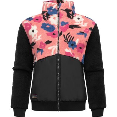 RAGWEAR Flauschige Fleecejacke "Madaras Flower" Coral 5XL RAGWEAR Flauschige Fleecejacke "Madaras Flower" Coral 5XL