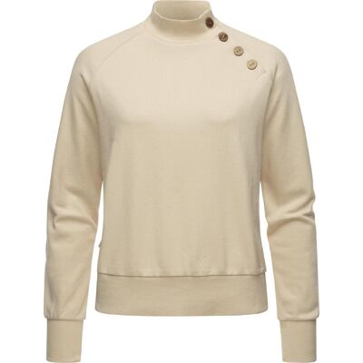 RAGWEAR Majjorka Solid Beige Oversized Sweatshirt - Sweatshirt RAGWEAR Majjorka Solid Beige Oversized Sweatshirt - Sweatshirt