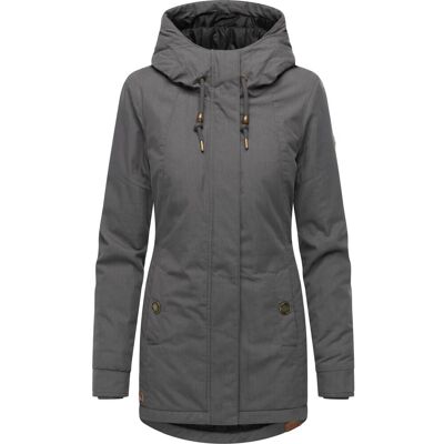 RAGWEAR Winterjacke mit Kapuze "Monadena Parka YOUMODO" Stone Grey M RAGWEAR Winterjacke mit Kapuze "Monadena Parka YOUMODO" Stone Grey M