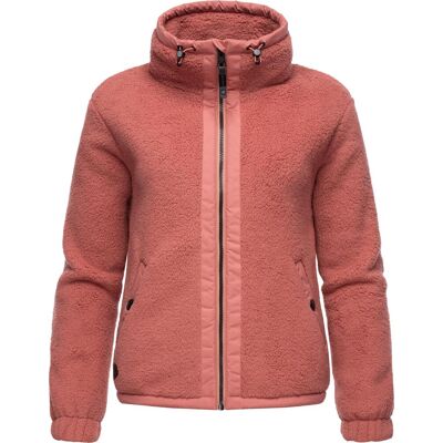 RAGWEAR Fleecejacke mit hohem Kragen "Nordicka" Old Pink24 XXXL RAGWEAR Fleecejacke mit hohem Kragen "Nordicka" Old Pink24 XXXL