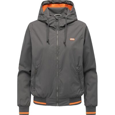 RAGWEAR Wasserdichte Funktionsjacke mit Kapuze "Oggie Sporty" Stone Grey S RAGWEAR Wasserdichte Funktionsjacke mit Kapuze "Oggie Sporty" Stone Grey S