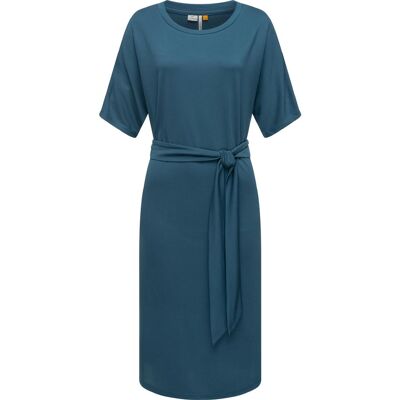 RAGWEAR T-Shirt-Kleid mit Taillenband "Pallerma" Petrol XXL RAGWEAR T-Shirt-Kleid mit Taillenband "Pallerma" Petrol XXL