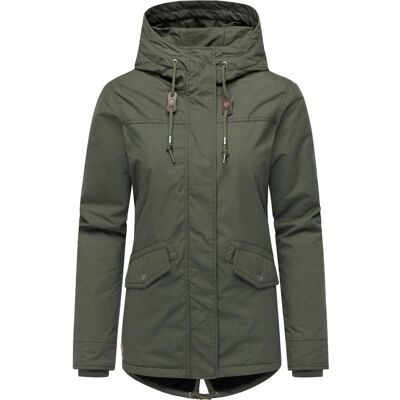 RAGWEAR Winter Parka mit hohem Kragen und Kapuze "Parkker Warm" Dark Olive XXL RAGWEAR Winter Parka mit hohem Kragen und Kapuze "Parkker Warm" Dark Olive XXL