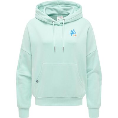 RAGWEAR oversized Hoodie mit Print-Akzenten "Pirita PP" Mint XXL RAGWEAR oversized Hoodie mit Print-Akzenten "Pirita PP" Mint XXL