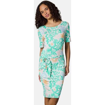 RAGWEAR Midikleid "Taggiana Print" Mint Combo 6XL RAGWEAR Midikleid "Taggiana Print" Mint Combo 6XL