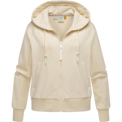 RAGWEAR Taila - Legere, Beigefarbene Sweatjacke für Damen RAGWEAR Taila - Legere, Beigefarbene Sweatjacke für Damen