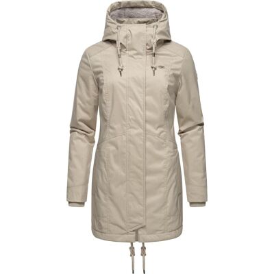 RAGWEAR Tunned Beigefarbene Damen-Winterjacke - Stilvoll und Vegan RAGWEAR Tunned Beigefarbene Damen-Winterjacke - Stilvoll und Vegan