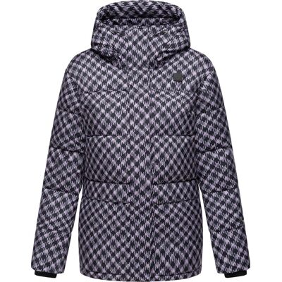 RAGWEAR Wasserdichte Jacke mit angesagtem Hahnentritt Muster "Wikesh Print" Lavender M RAGWEAR Wasserdichte Jacke mit angesagtem Hahnentritt Muster "Wikesh Print" Lavender M