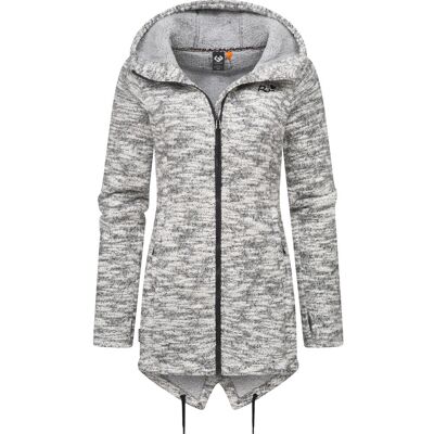 RAGWEAR Strickjacke mit Kapuze "Wingi Melange" Ash S RAGWEAR Strickjacke mit Kapuze "Wingi Melange" Ash S