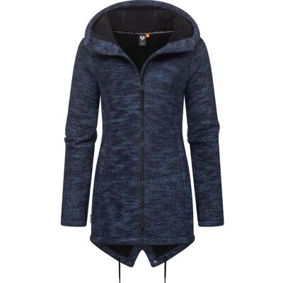 RAGWEAR Strickjacke mit Kapuze "Wingi Melange" Navy S RAGWEAR Strickjacke mit Kapuze "Wingi Melange" Navy S