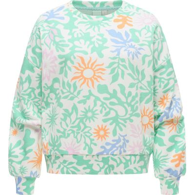 RAGWEAR oversized Sweatshirt mit Allover-Print "Wuss Print" Mint Combo XXL RAGWEAR oversized Sweatshirt mit Allover-Print "Wuss Print" Mint Combo XXL
