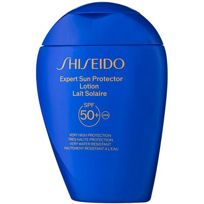 Shiseido Expert Sun Protector Face & Body Sonnenlotion SPF 50+ Set 150 ml Expert Sun Protector Face & Body Sonnenlotion SPF 50+ + 75 ml After Sun Intensive Recovery Gesichtsemulsion + 5 ml Expert Sun Protector Gesichtscreme SPF 50+ Shiseido Expert Sun Protector Face & Body Sonnenlotion SPF 50+ Set 150 ml Expert Sun Protector Face & Body Sonnenlotion SPF 50+ + 75 ml After Sun Intensive Recovery Gesichtsemulsion + 5 ml Expert Sun Protector Gesichtscreme SPF 50+