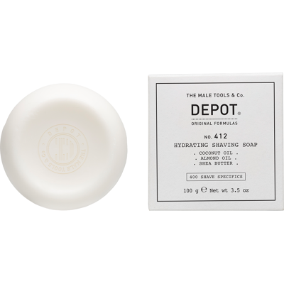 Depot No. 412 Feuchtigkeitsspendende Rasierseife - Rasiercreme und Seife Depot No. 412 Feuchtigkeitsspendende Rasierseife - Rasiercreme und Seife